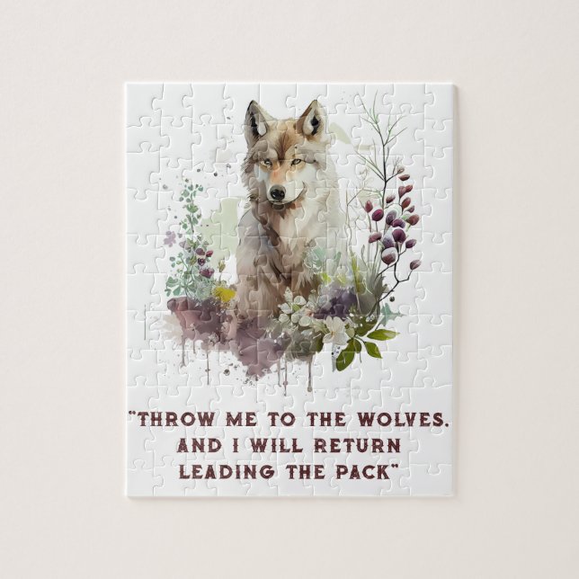 Puzzle Cita de lobo (Vertical)