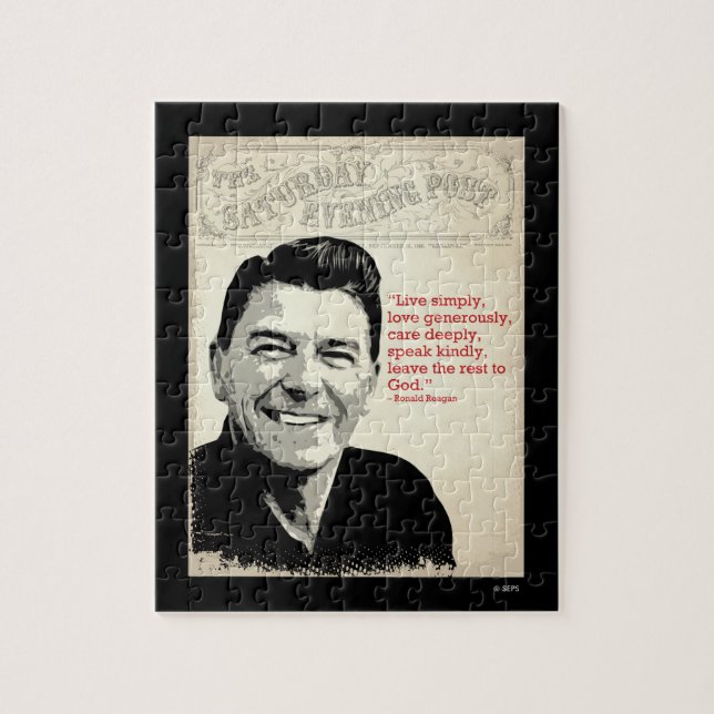 Puzzle Cita de Ronald Reagan (Vertical)