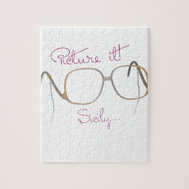 Puzzle Cita de Sofía - los chicas de oro - B (Vertical)