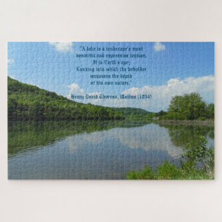 Puzzle Cita de Thoreau Walden Lake
