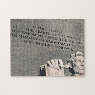 Puzzle cita del templo de lincoln