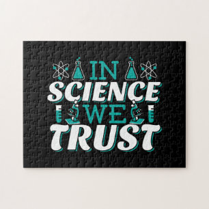 Puzzle Cita 'En la Ciencia Confiamos' - Profesor