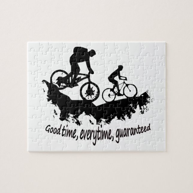Puzzle Cita Inspiradora de buen tiempo para ciclismo de m (Horizontal)
