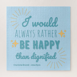 Puzzle Cita Jane Eyre I - Edición Azul