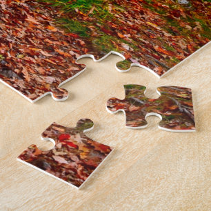 Puzzle Cita motivacional de Autumn Woods New Hampshire