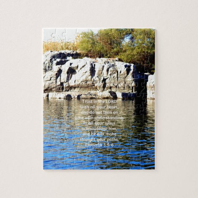 Puzzle Cita sobre proverbios de la biblia sobre proverbio (Vertical)