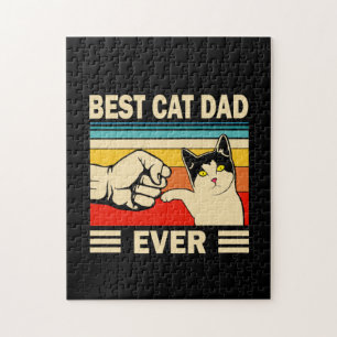 Puzzle Citas de abuelo   Mejor Papá Gato