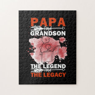 Puzzle Citas de abuelo Papa Y Nieto