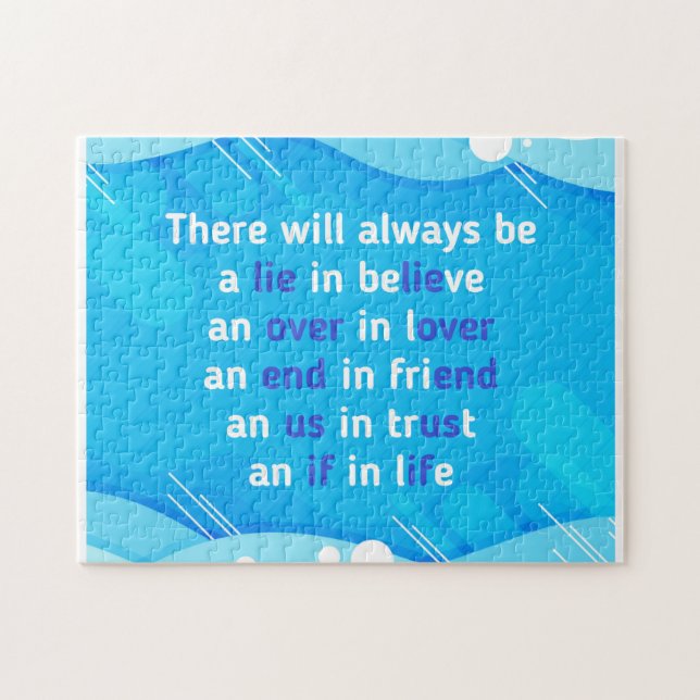 Puzzle citas sobre amor, vida y amistad (Horizontal)