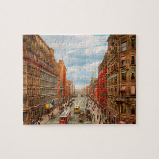 Puzzle City - Rochester NY - Centro de Rochester 1904