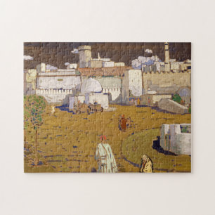 Puzzle Ciudad árabe, 1905 por Wassily Kandinsky