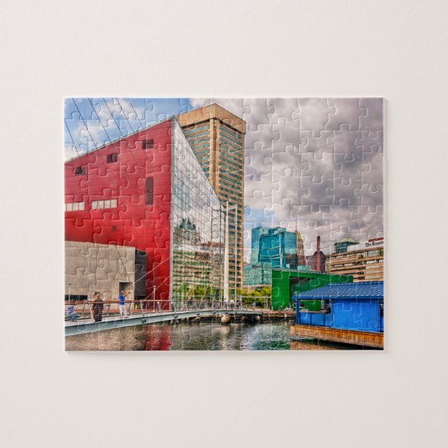 Puzzle Ciudad - Baltimore MD - Harbor Place - Ciudad del  (Horizontal)