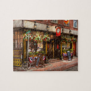 Puzzle Ciudad - Boston MA - La taberna del dragón verde