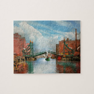 Puzzle Ciudad - búfalo NY - el puente original de