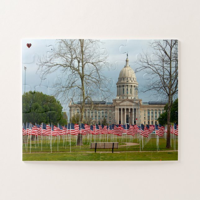 Puzzle Ciudad Capital Oklahoma (Horizontal)