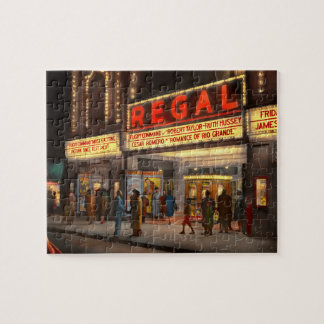 Puzzle Ciudad - Chicago IL - Vida nocturna en el Teatro R