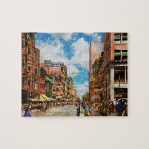 Puzzle Ciudad - Cincinnati, OH - Calle Dentista 1907