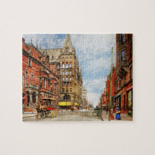 Puzzle Ciudad - Cincinnati, OH - Calle Elm 1900