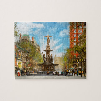 Puzzle Ciudad - Cincinnati OH - El genio del agua 1906