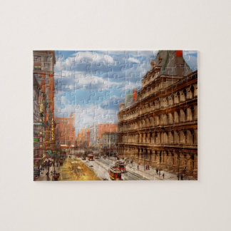 Puzzle Ciudad - Cincinnati OH - Government Square 1902