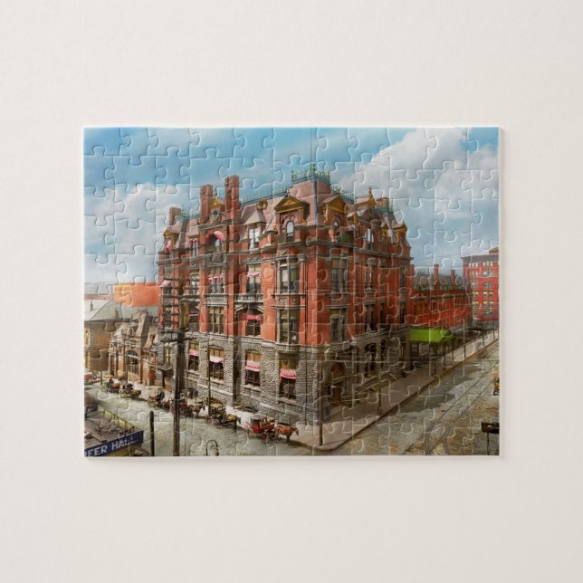 Puzzle Ciudad - Cincinnati OH - Terminal de la Unión Cent (Horizontal)