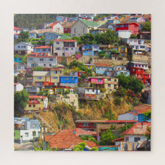Puzzle ciudad colorida
