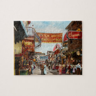 Puzzle Ciudad - Coney Island NY - Bowery Beer 1903