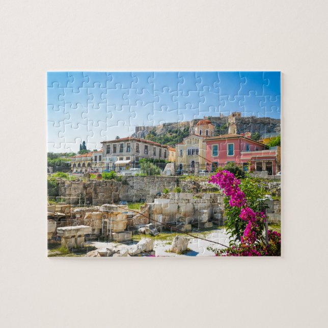 Puzzle Ciudad de Atenas, Grecia (Horizontal)