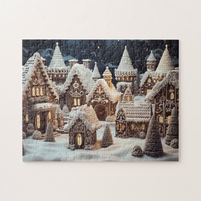 Puzzle Ciudad de Gingerbread (Horizontal)
