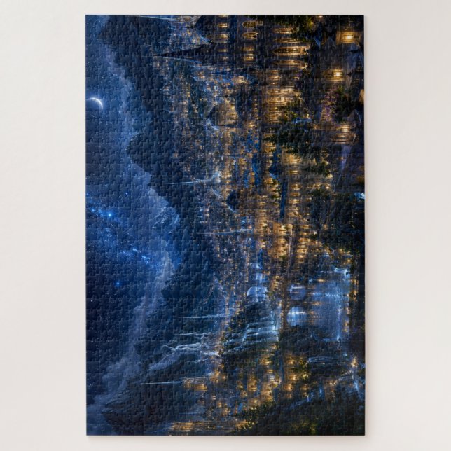 Puzzle Ciudad de la Luz de las Estrellas (Vertical)