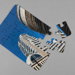 Puzzle Ciudad de Londres | Rascacielos en foto azul<br><div class="desc">Fotografía urbana - Ciudad de Londres dos edificios altos en el rompecabezas del cielo azul de primavera</div>