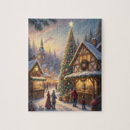 Puzzle Ciudad de los Navidades encantados: Una maravilla 