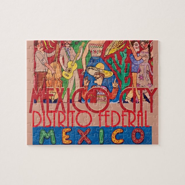 Puzzle Ciudad de México México (Horizontal)