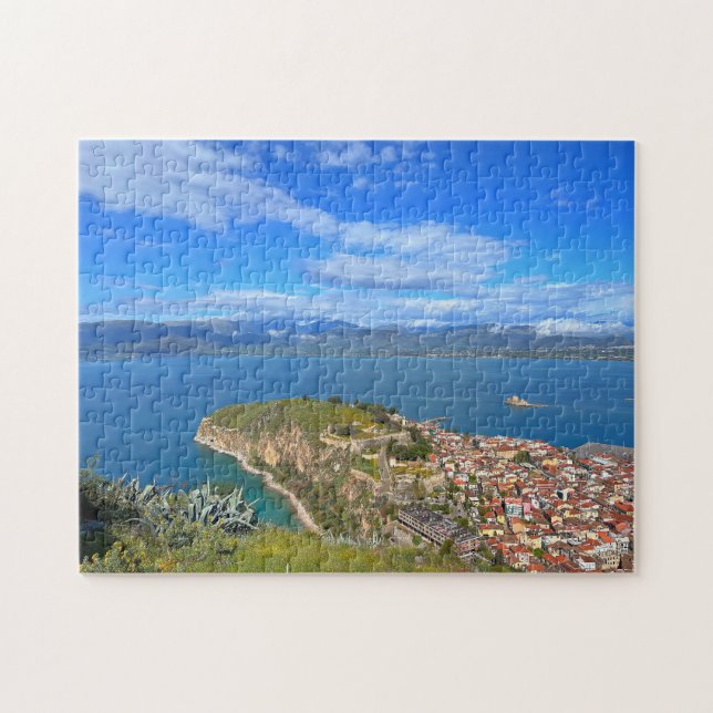 Puzzle Ciudad De Nauplia Grecia (Horizontal)