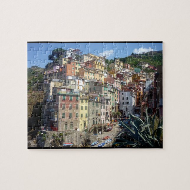 Puzzle ciudad de Riomaggiore (Horizontal)