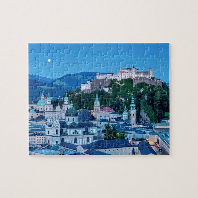 Puzzle Ciudad de Salzburg, Austria (Horizontal)
