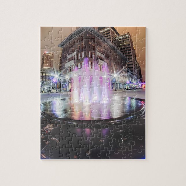 Puzzle Ciudad de Tulsa Oklahoma (Vertical)