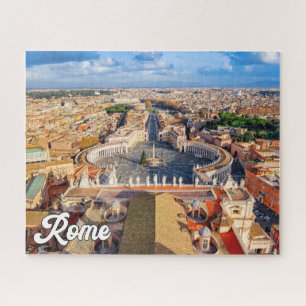 Puzzle Ciudad del Vaticano histórica, Roma, Italia