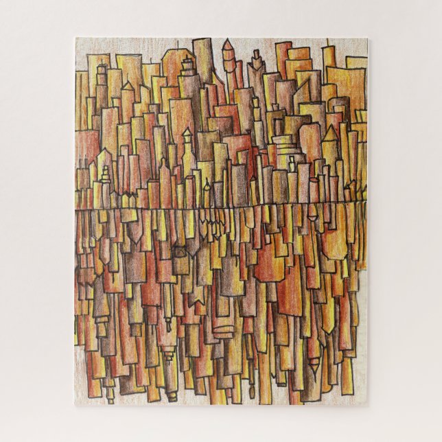 Puzzle Ciudad Dorada (Vertical)