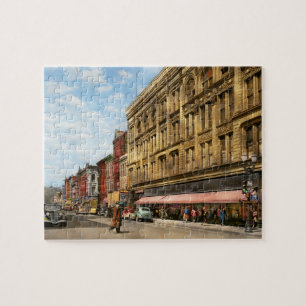 Puzzle Ciudad - Dubuque IA - Calle principal 1940