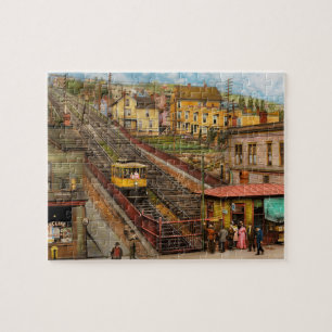 Puzzle Ciudad - Duluth, MN - Inclinación de la Séptima Av