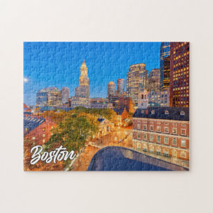 Puzzle Ciudad Histórica De Boston, Massachusetts, EE. UU.