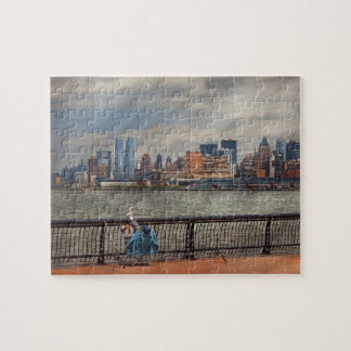 Puzzle Ciudad - Hoboken, NJ - Pesca - La buena vida