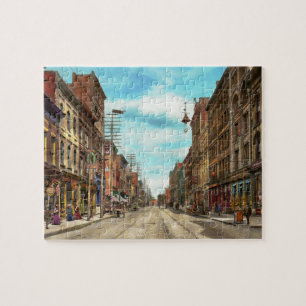 Puzzle Ciudad - Knoxville TN - calle gay 1903