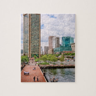 Puzzle Ciudad - lugar del puerto - World Trade Center de
