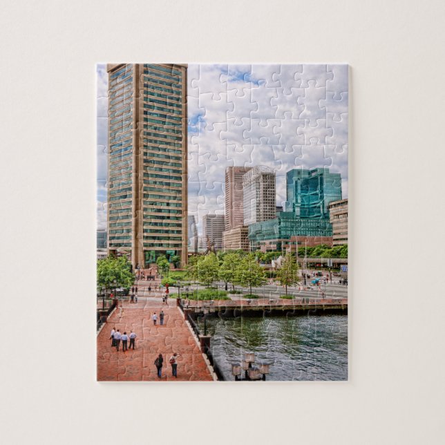 Puzzle Ciudad - lugar del puerto - World Trade Center de (Vertical)