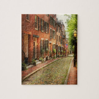 Puzzle Ciudad - MAMÁES de Boston - calle de la bellota