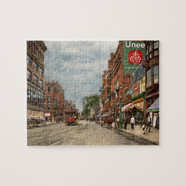 Puzzle Ciudad - MAMÁES Lowell - Una buena compañía de rep (Horizontal)