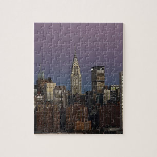 Puzzle Ciudad Manhattan Nueva York del horizonte