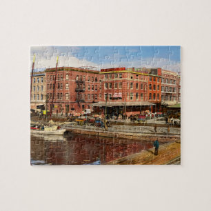 Puzzle Ciudad - MD - Pratt St - El distrito comercial 190
